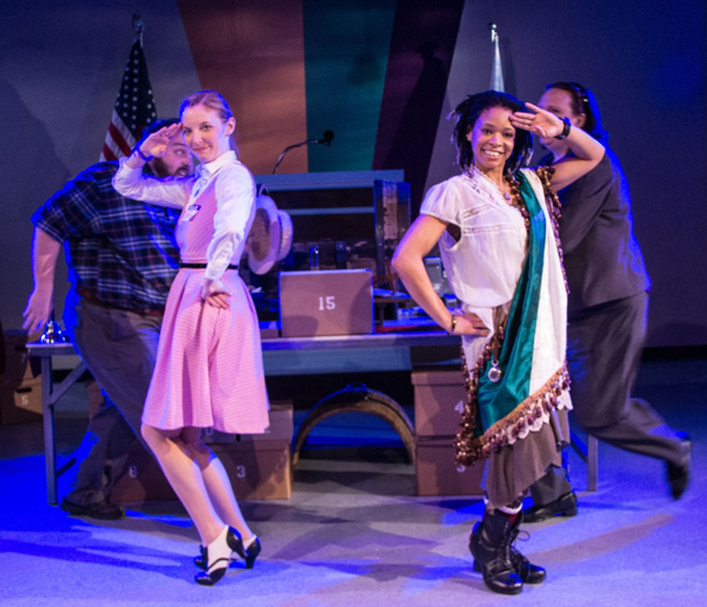 Photo Flash: First Look at dog & pony dc's BEERTOWN at Know Theatre  Image