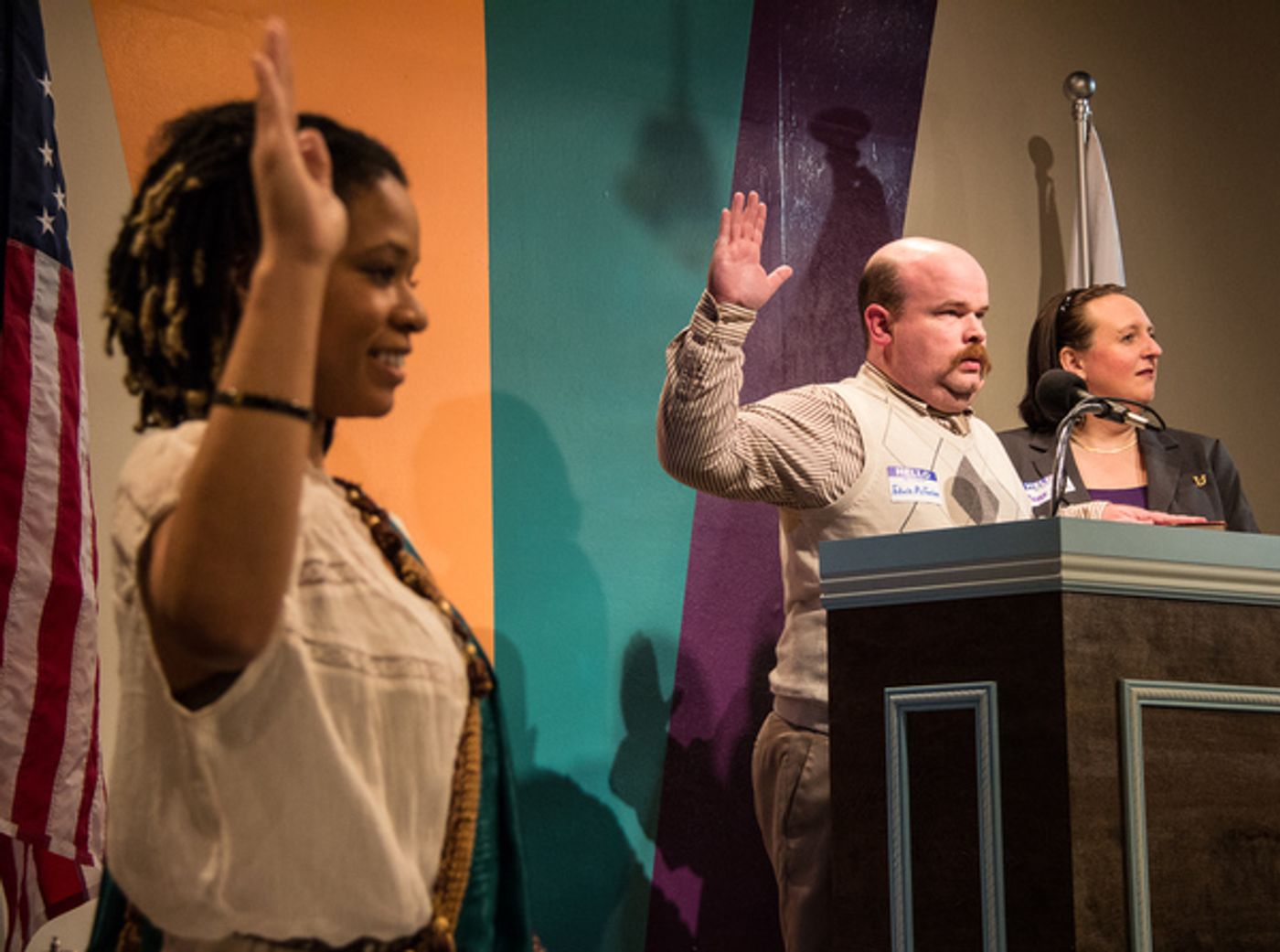 Photo Flash: First Look at dog & pony dc's BEERTOWN at Know Theatre  Image