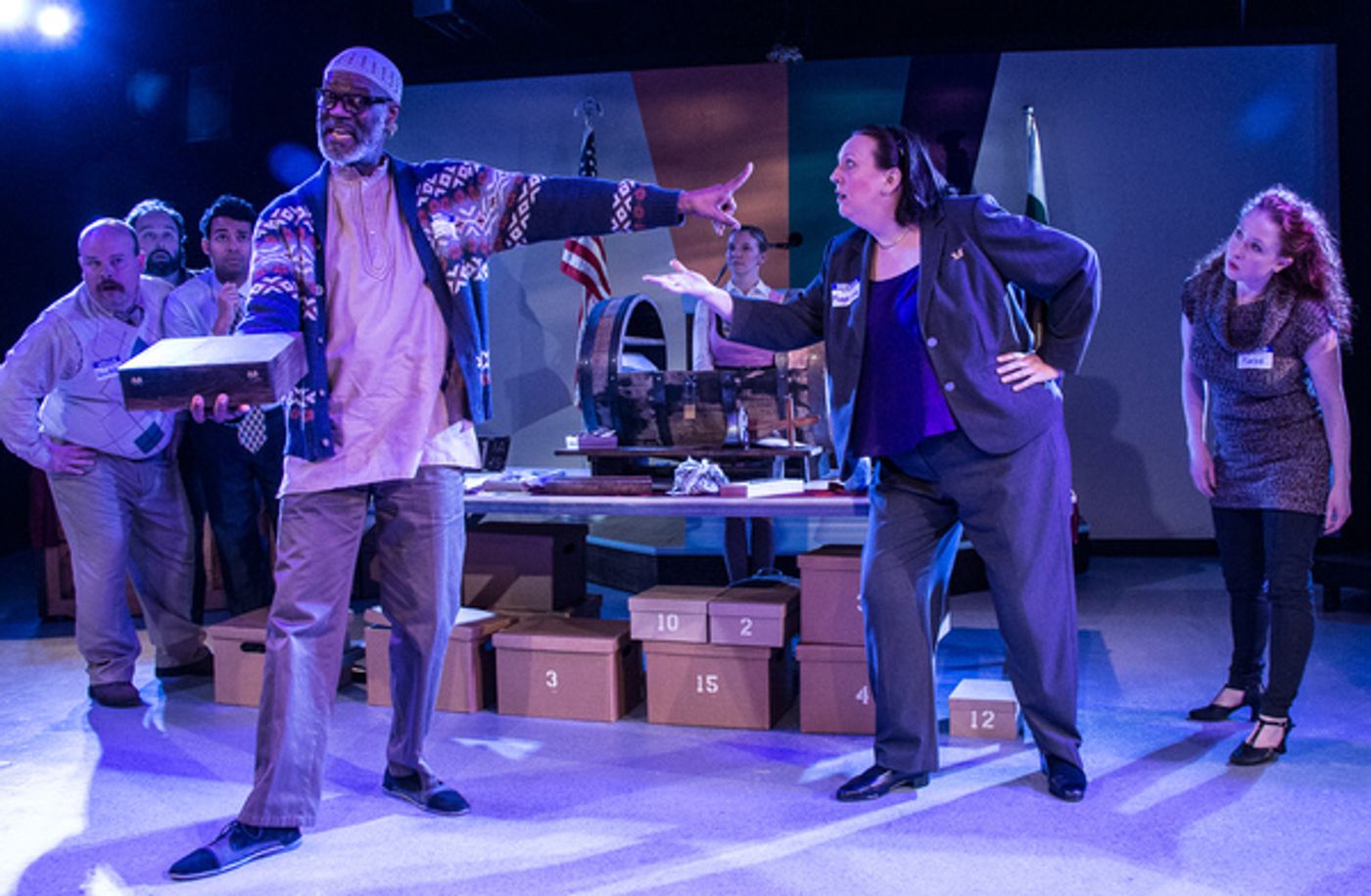Photo Flash: First Look at dog & pony dc's BEERTOWN at Know Theatre  Image