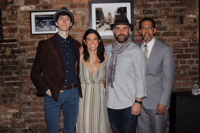 Alex Breaux, Zoe Winters, Lucas Caleb Rooney and Peter Jay Fernandez Photo