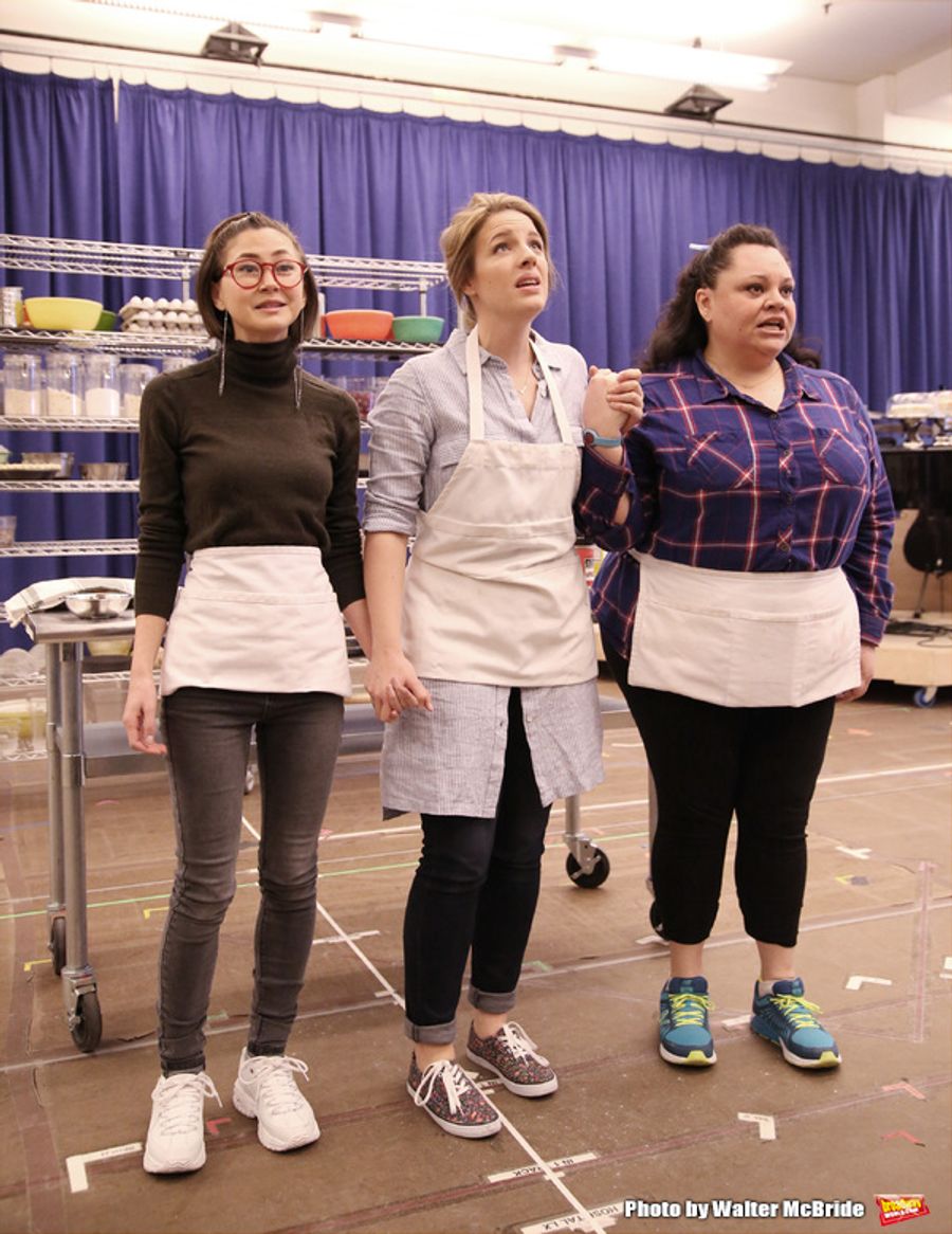 Photo Coverage: What's Inside? Find Out in Rehearsal for WAITRESS! Image