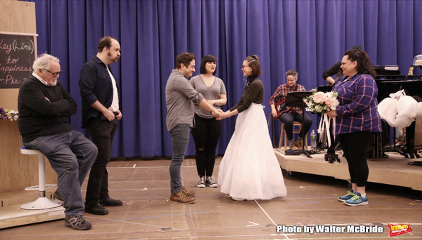 Photo Coverage: What's Inside? Find Out in Rehearsal for WAITRESS!  Image