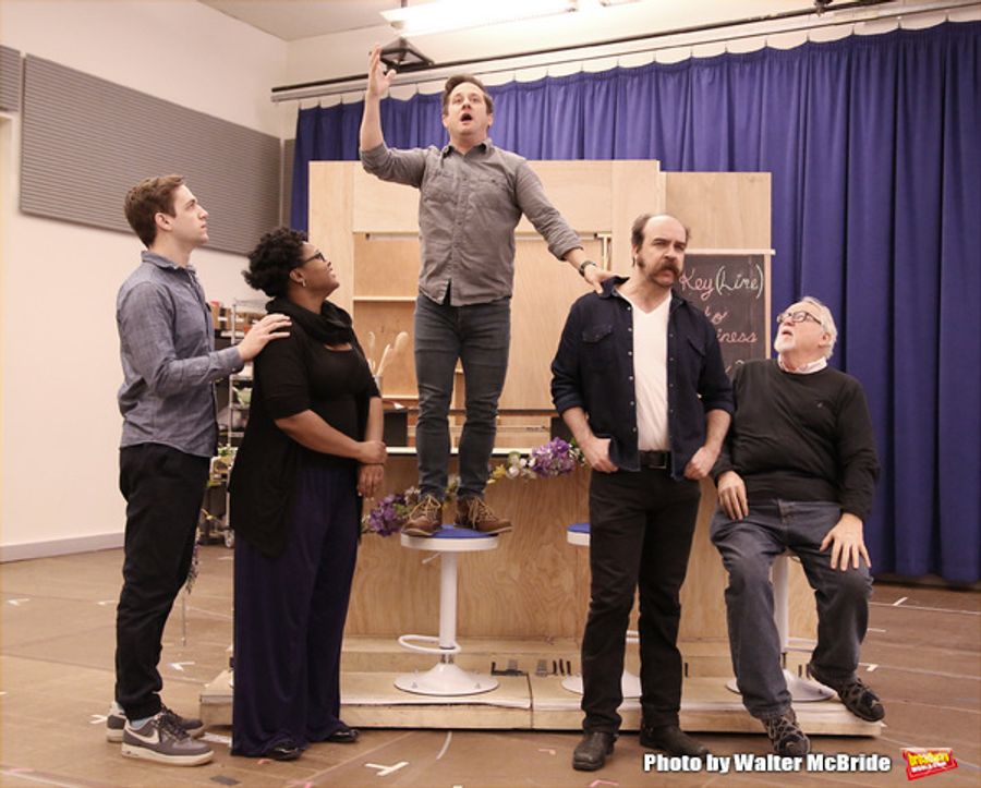 Photo Coverage: What's Inside? Find Out in Rehearsal for WAITRESS! Image