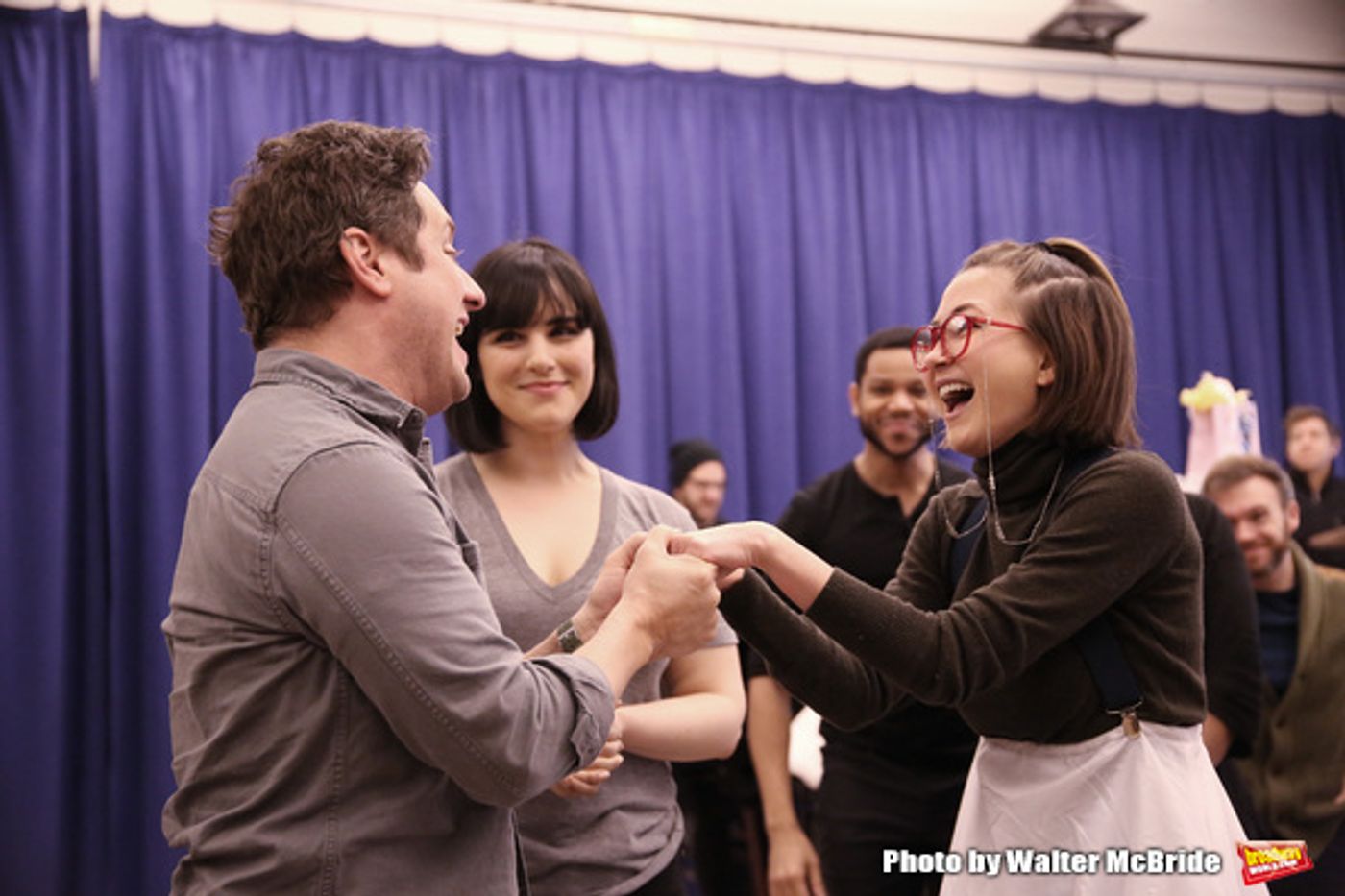 Photo Coverage: What's Inside? Find Out in Rehearsal for WAITRESS!  Image