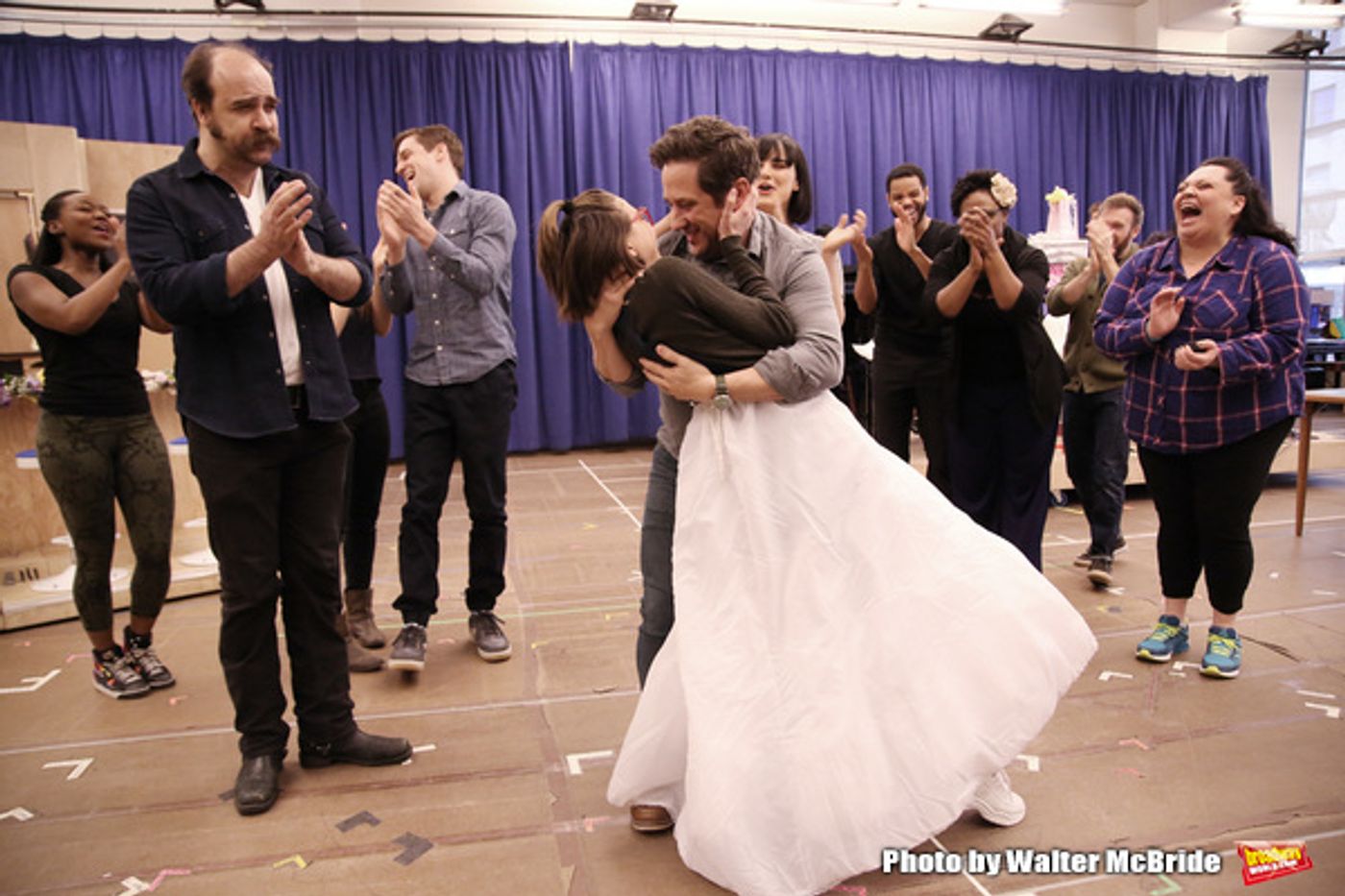 Photo Coverage: What's Inside? Find Out in Rehearsal for WAITRESS!  Image