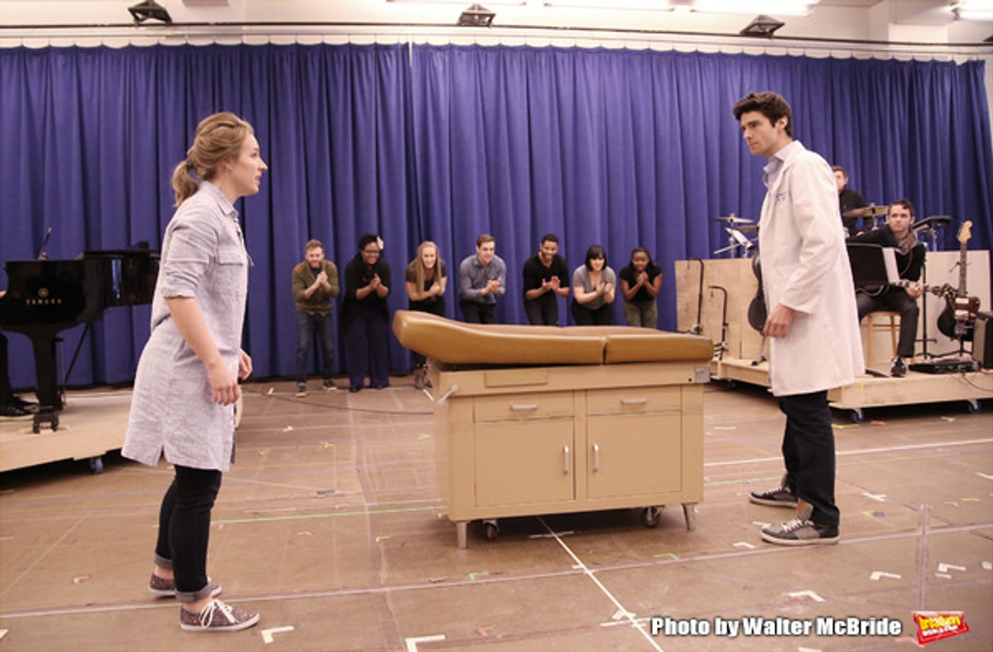 Photo Coverage: What's Inside? Find Out in Rehearsal for WAITRESS!  Image