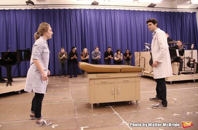 Drew Gehling and Jessie Mueller Photo