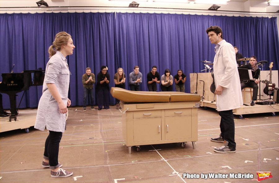 Photo Coverage: What's Inside? Find Out in Rehearsal for WAITRESS! Image