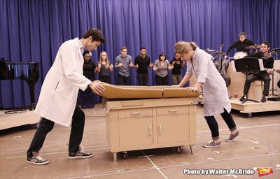 Drew Gehling and Jessie Mueller Photo