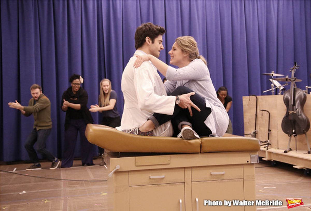 Jessie Mueller and Drew Gehling at 