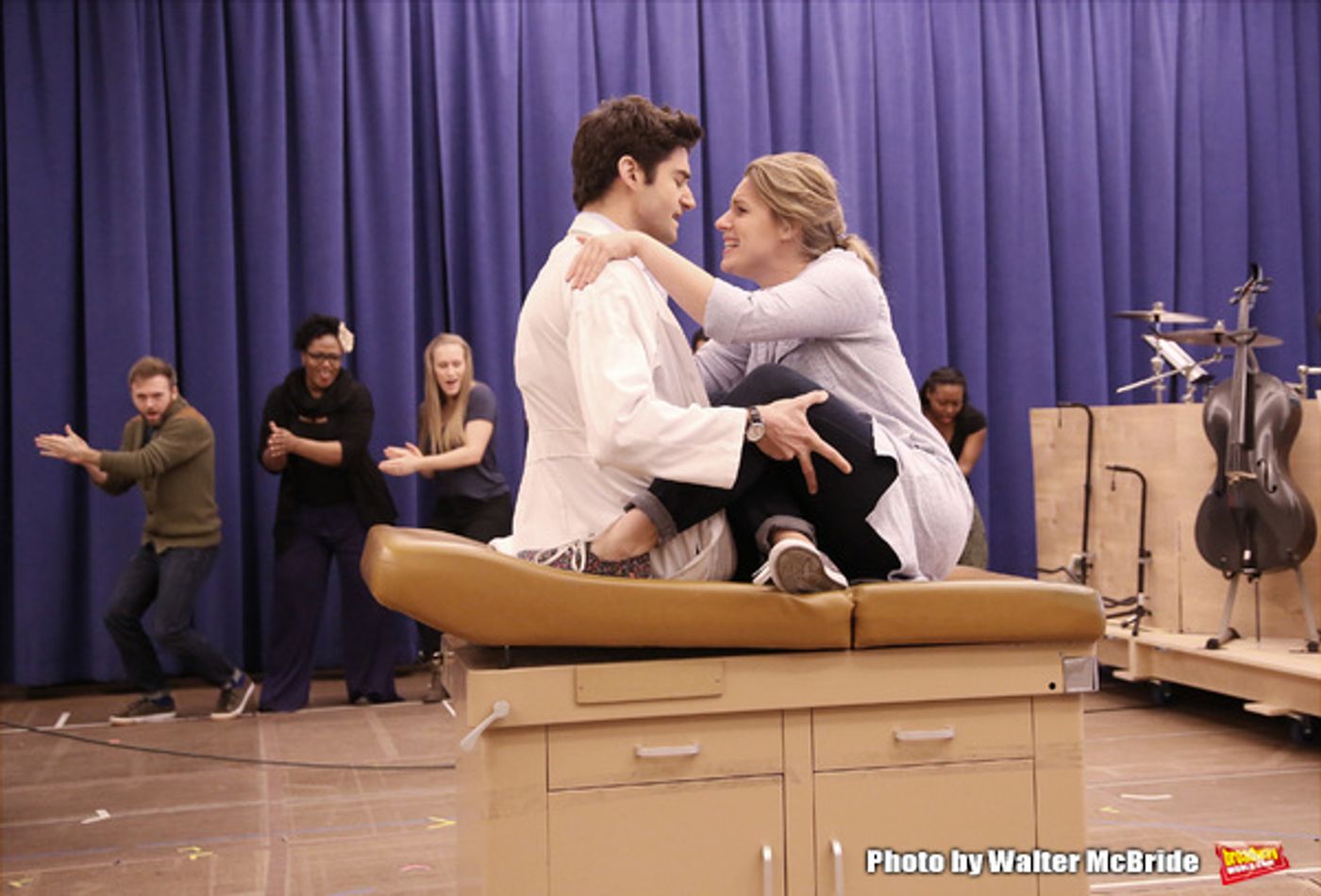 Photo Coverage: What's Inside? Find Out in Rehearsal for WAITRESS!  Image