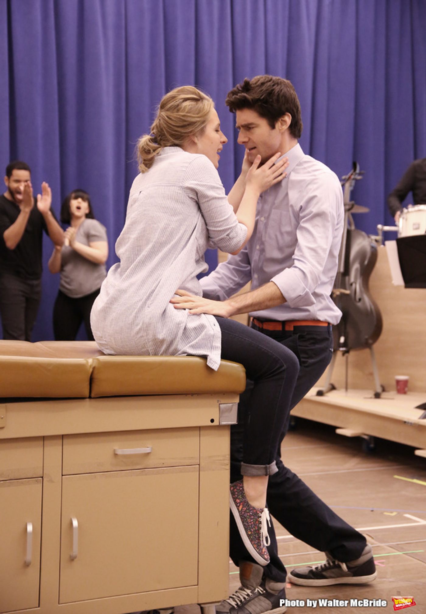 Photo Coverage: What's Inside? Find Out in Rehearsal for WAITRESS!  Image