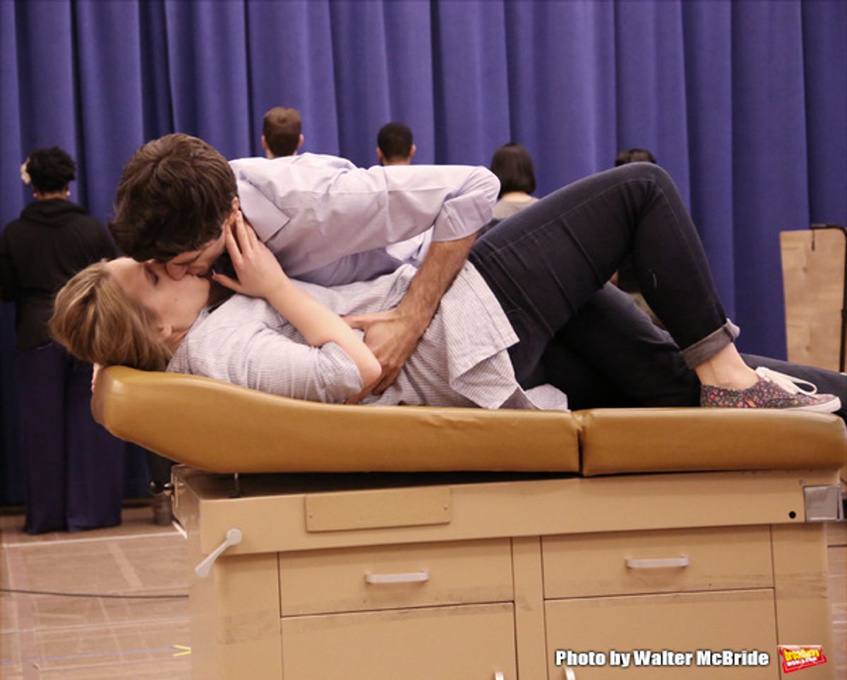 Jessie Mueller and Drew Gehling at 