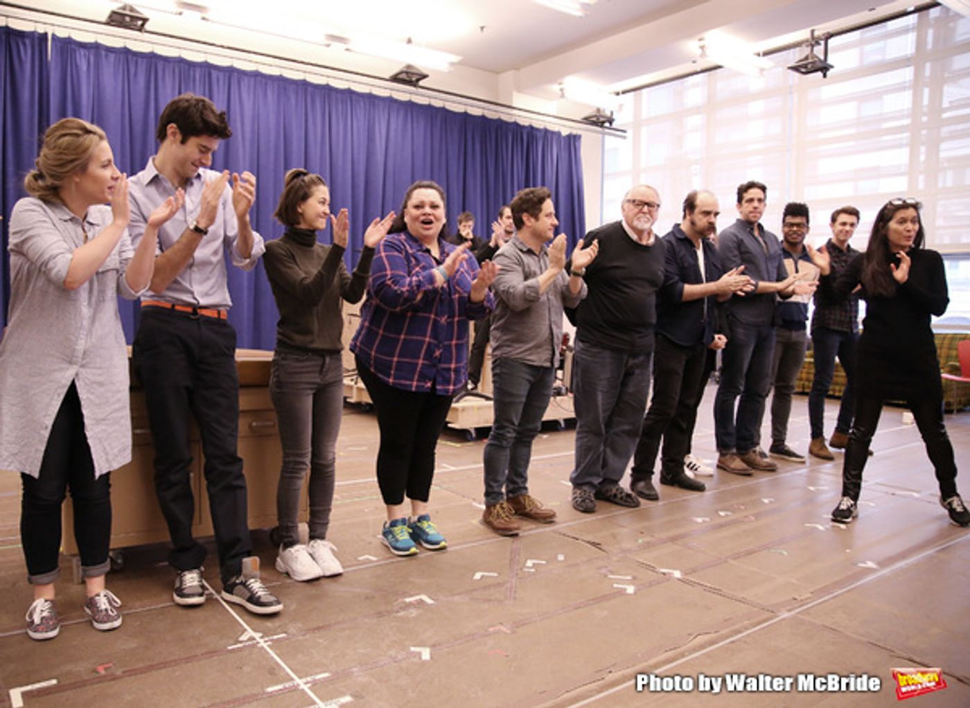 Photo Coverage: What's Inside? Find Out in Rehearsal for WAITRESS!  Image