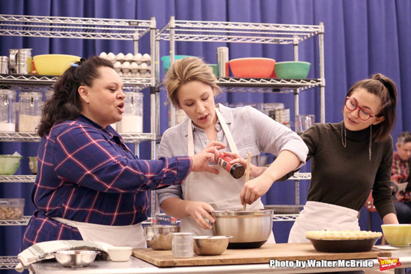 Photo Coverage: What's Inside? Find Out in Rehearsal for WAITRESS!  Image