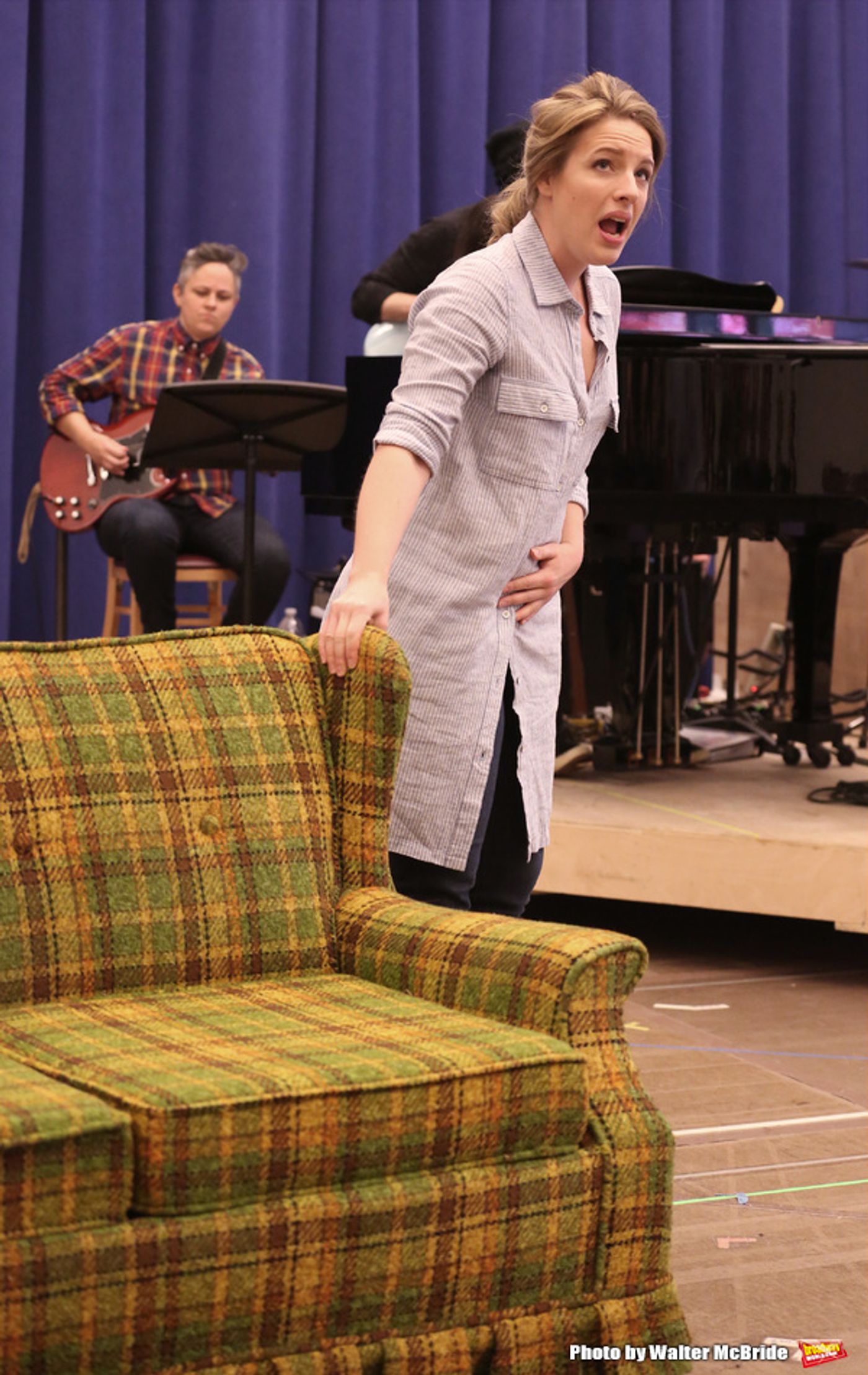 Photo Coverage: What's Inside? Find Out in Rehearsal for WAITRESS!  Image