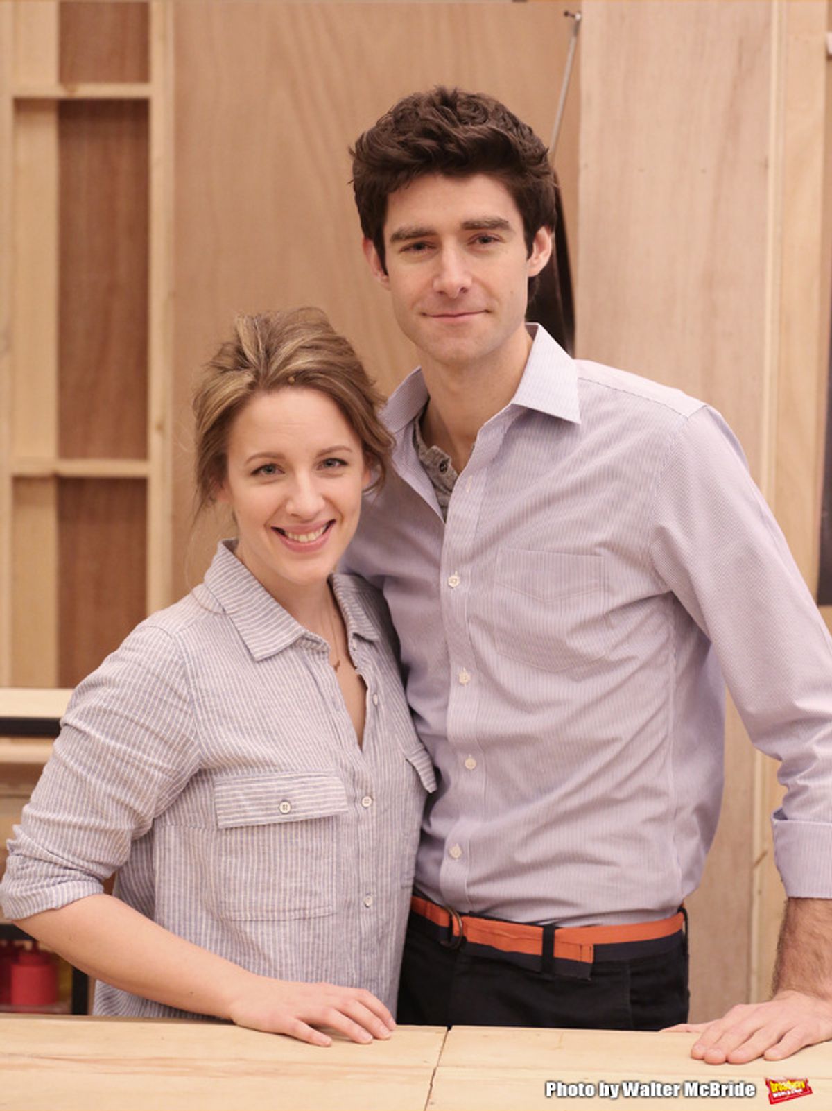 Jessie Mueller and Drew Gehling at 