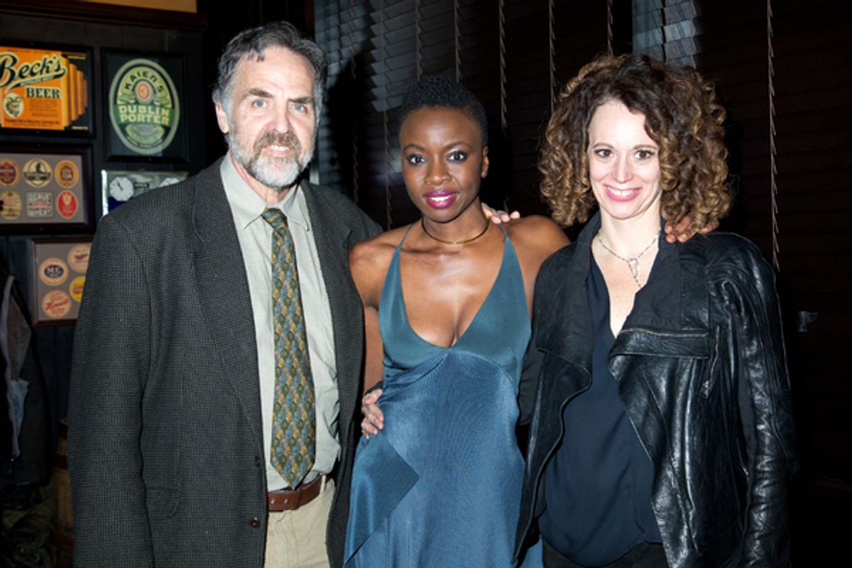 Tim Sanford, Danai Gurira, Rebecca Taichman at 