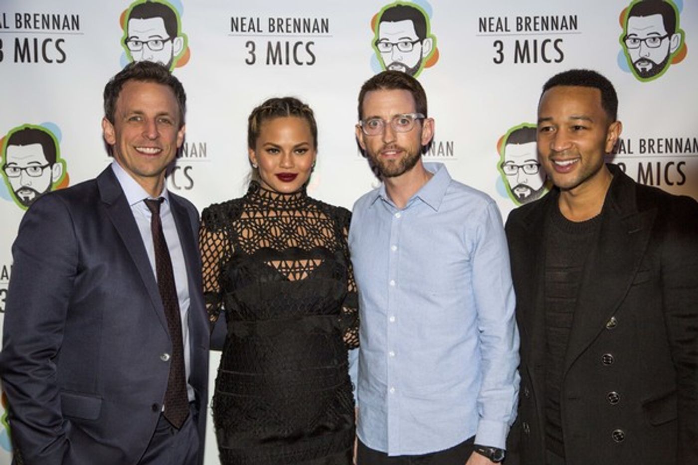 Photo Flash: Chris Rock, John Legend and More Celebrate NEAL BRENNAN 3 MICS Opening in NYC  Image