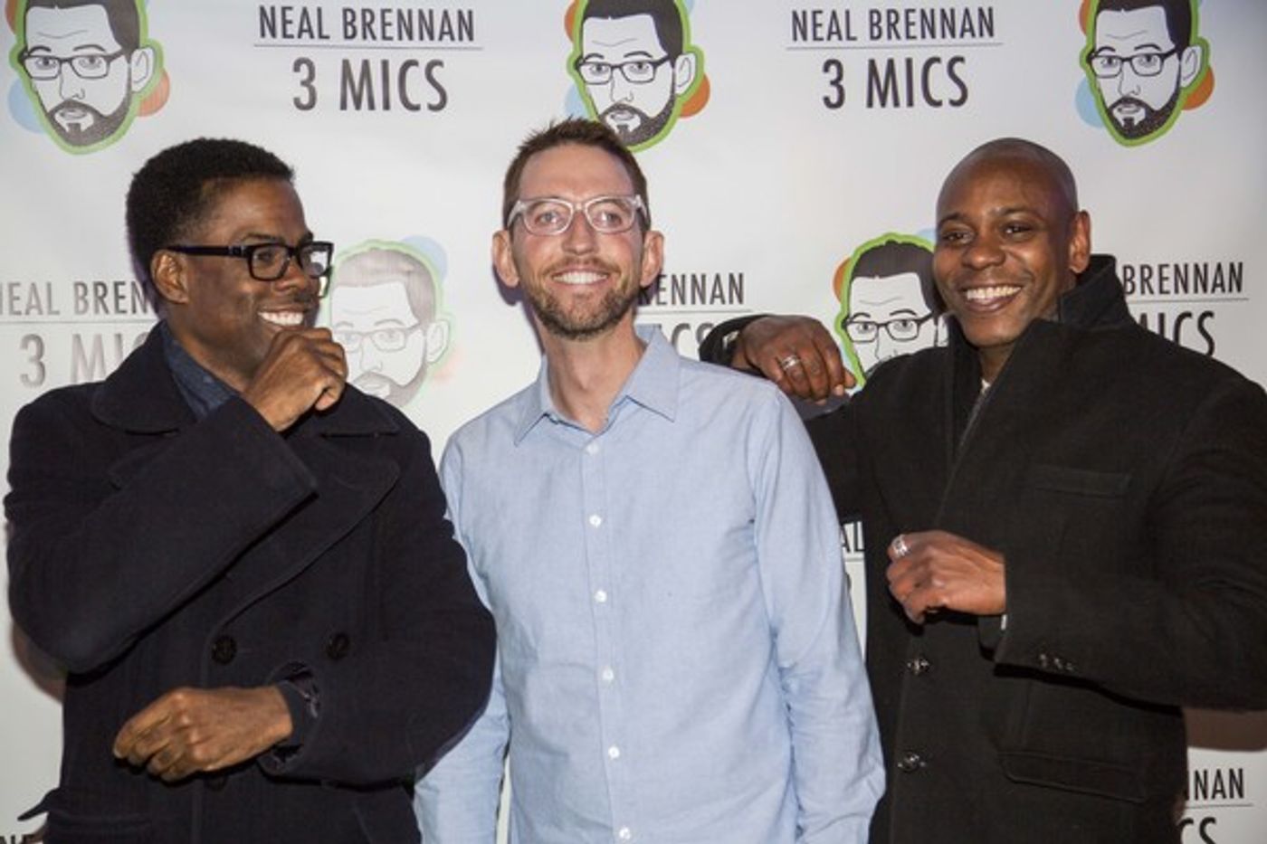 Photo Flash: Chris Rock, John Legend and More Celebrate NEAL BRENNAN 3 MICS Opening in NYC  Image