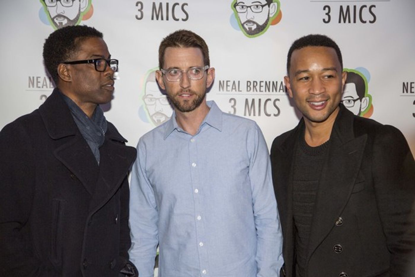 Photo Flash: Chris Rock, John Legend and More Celebrate NEAL BRENNAN 3 MICS Opening in NYC  Image