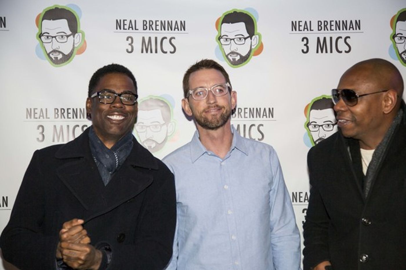 Photo Flash: Chris Rock, John Legend and More Celebrate NEAL BRENNAN 3 MICS Opening in NYC  Image