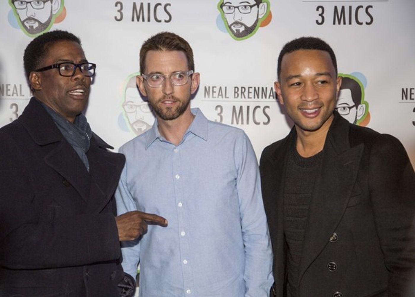 Photo Flash: Chris Rock, John Legend and More Celebrate NEAL BRENNAN 3 MICS Opening in NYC  Image