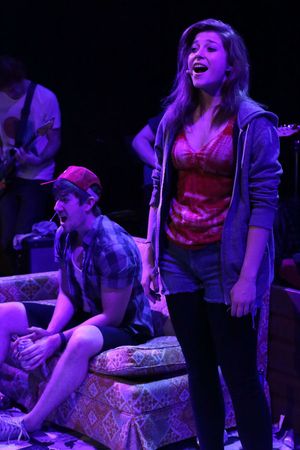Brendan Ochs as Will and Larissa White as Heather @ BroadwayWorld Brendan Ochs as Will and Larissa White as Heather Photo