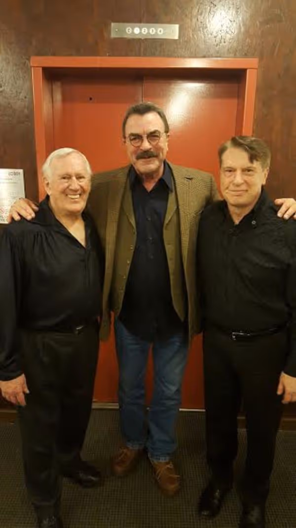 Len Cariou, Tom Selleck, and Mark Janas Photo