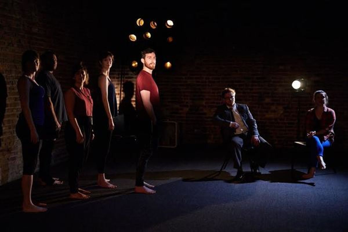 Emily Marro, Harlan Alford, Sam Corbin, Anastasia Olowin, Jon Riddleberger, Nathaniel Basch-Gould, Lauren Swan-Potras at 