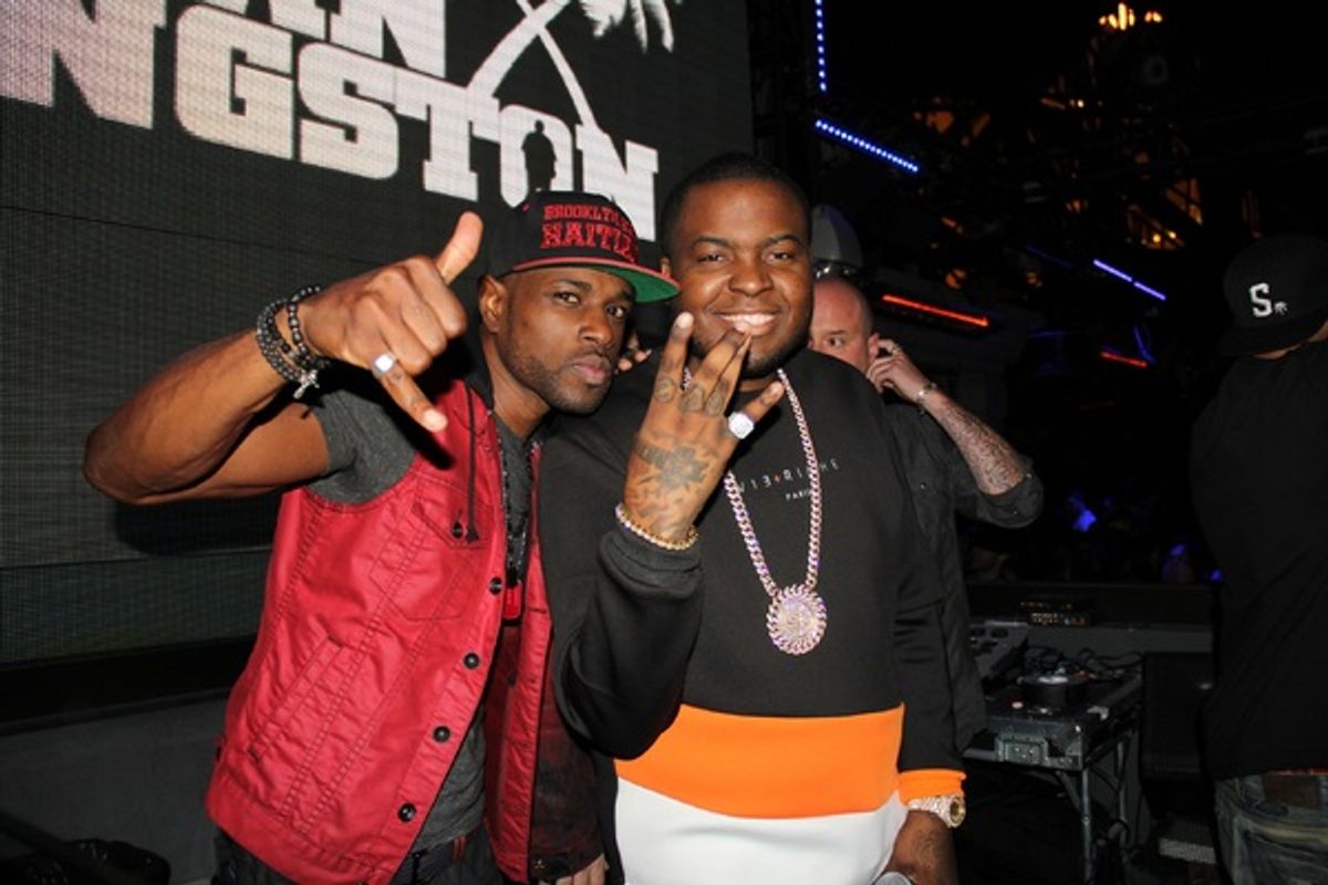 Sean Kingston and DJ ShadowRed at 