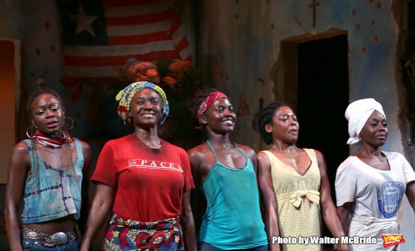 Zainab Jah, Saycon Sengbloh, Lupita Nyong'o, Pascale Armand and Akosua Busia  Photo
