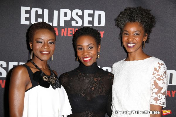 Joniece Abbott-Pratt, Ayesha Jordan and Adeola Role  Photo