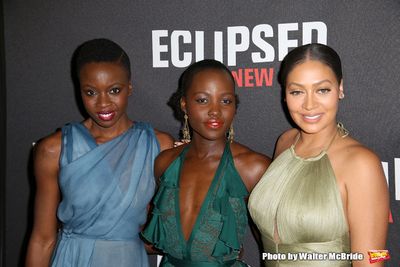 Danai Gurira, Lupita Nyong'o and La La Anthony  Photo