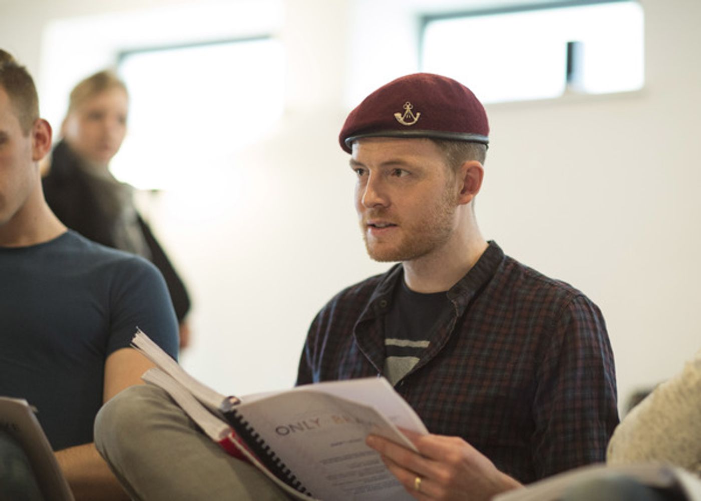 Photo Flash: First Look at Neil McDermott, Emilie Fleming and More in THE BRAVE  Image