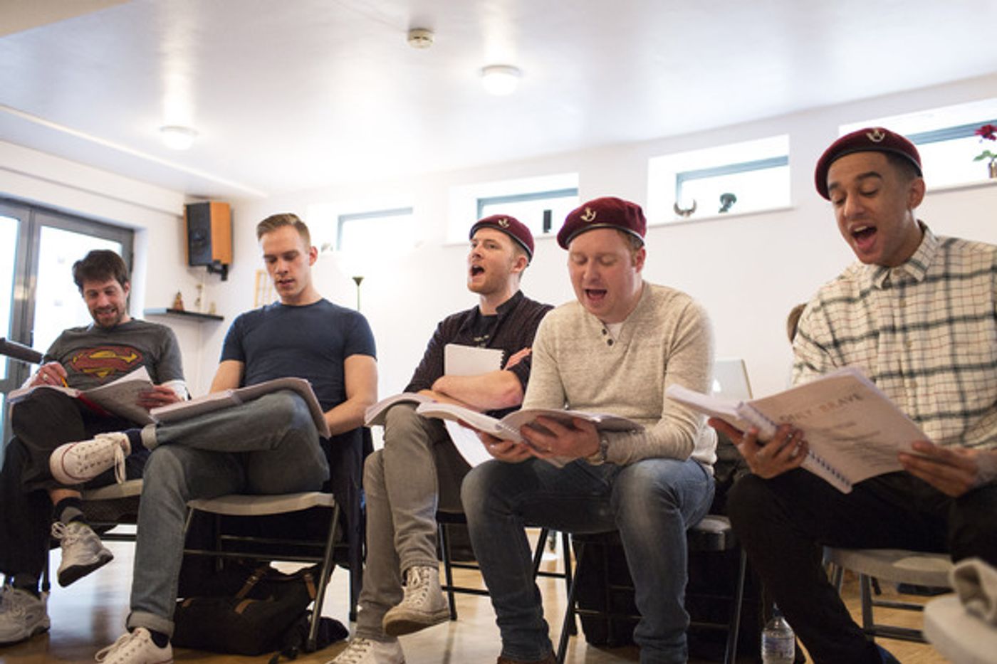 Photo Flash: First Look at Neil McDermott, Emilie Fleming and More in THE BRAVE  Image