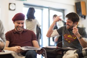 Neil McDermott and Graham MacDuff @ BroadwayWorld Neil McDermott and Graham MacDuff Photo