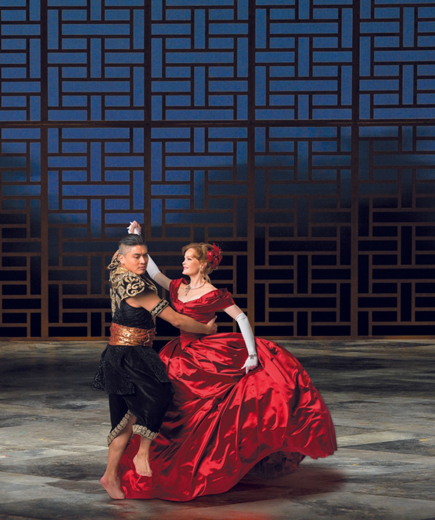 Photo Flash: Getting to Know Them - First Look at Kate Baldwin & Paolo Montalban in Lyric Opera's THE KING AND I  Image