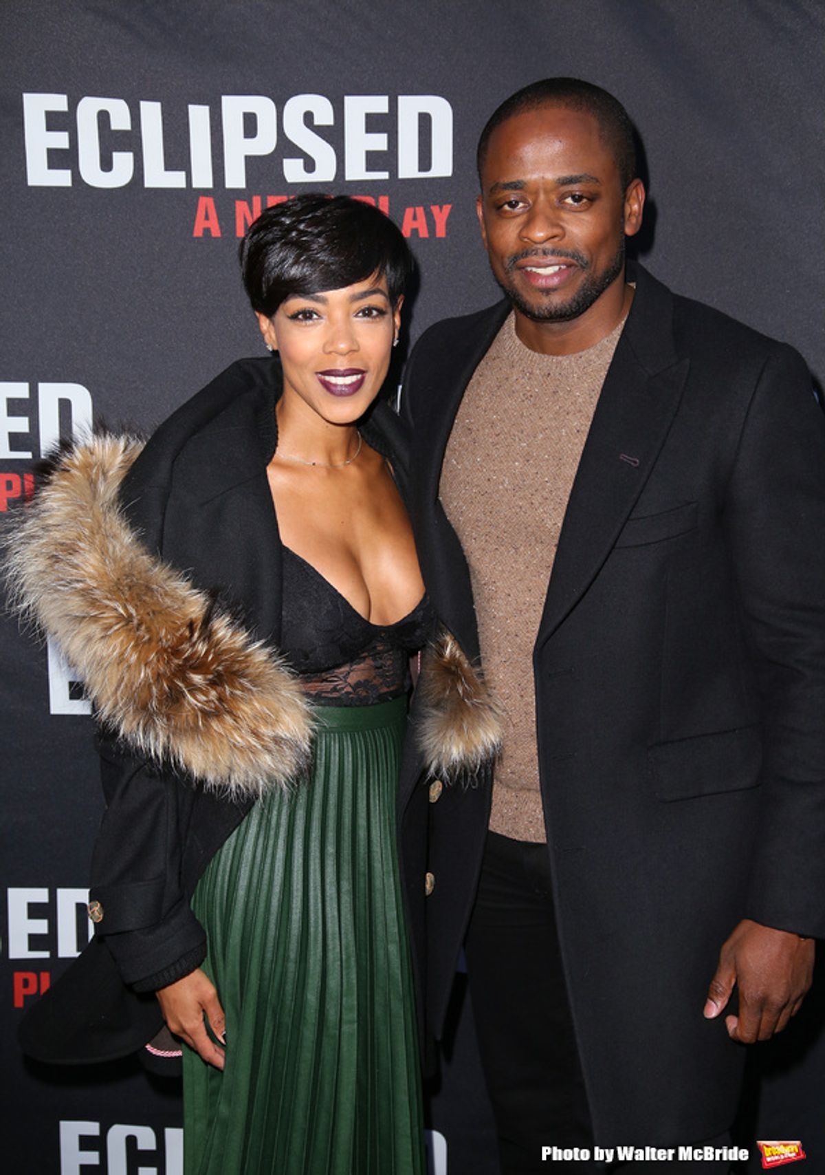 Jazmyn Simon and Dule Hill  at 