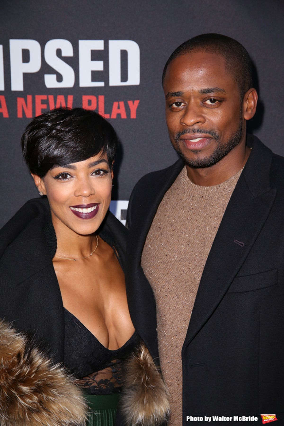 Jazmyn Simon and Dule Hill  at 