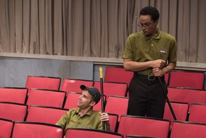 Evan Casey (Sam) and Thaddeus McCants (Avery) @ BroadwayWorld Evan Casey (Sam) and Thaddeus McCants (Avery) Photo