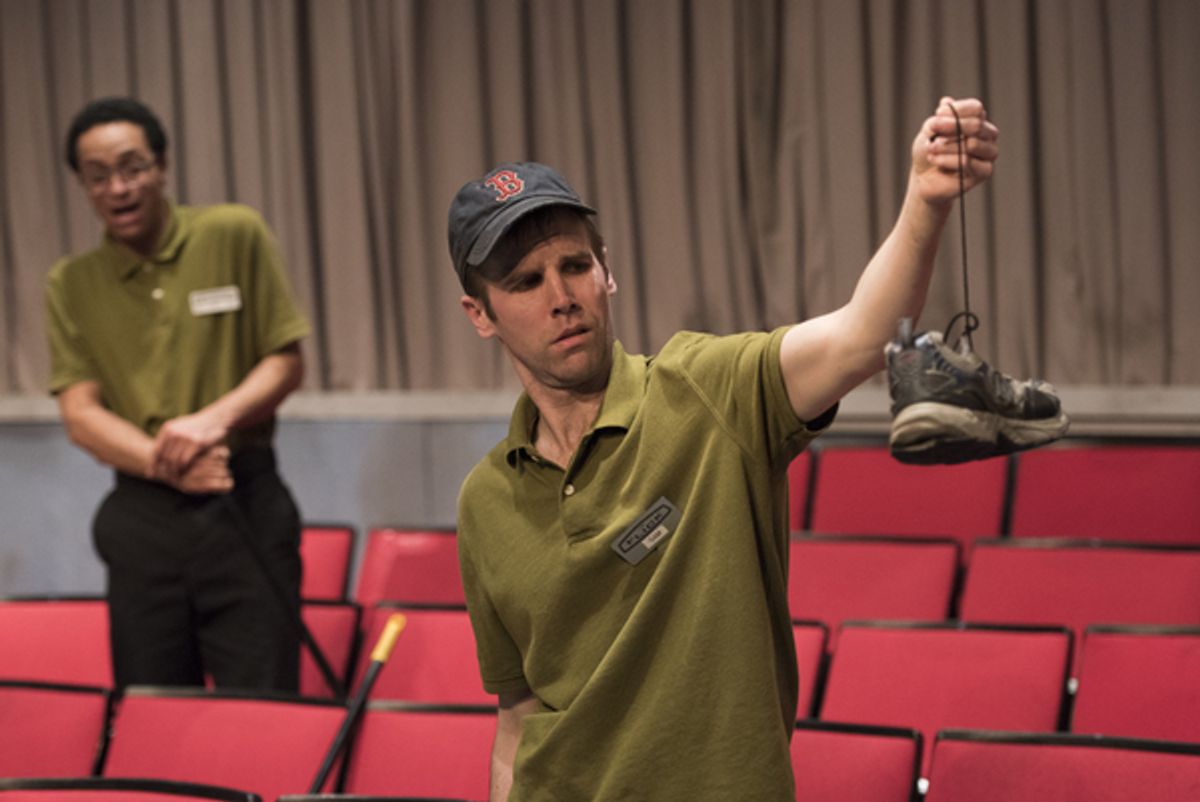 Thaddeus McCants (Avery) and Evan Casey (Sam)  at 