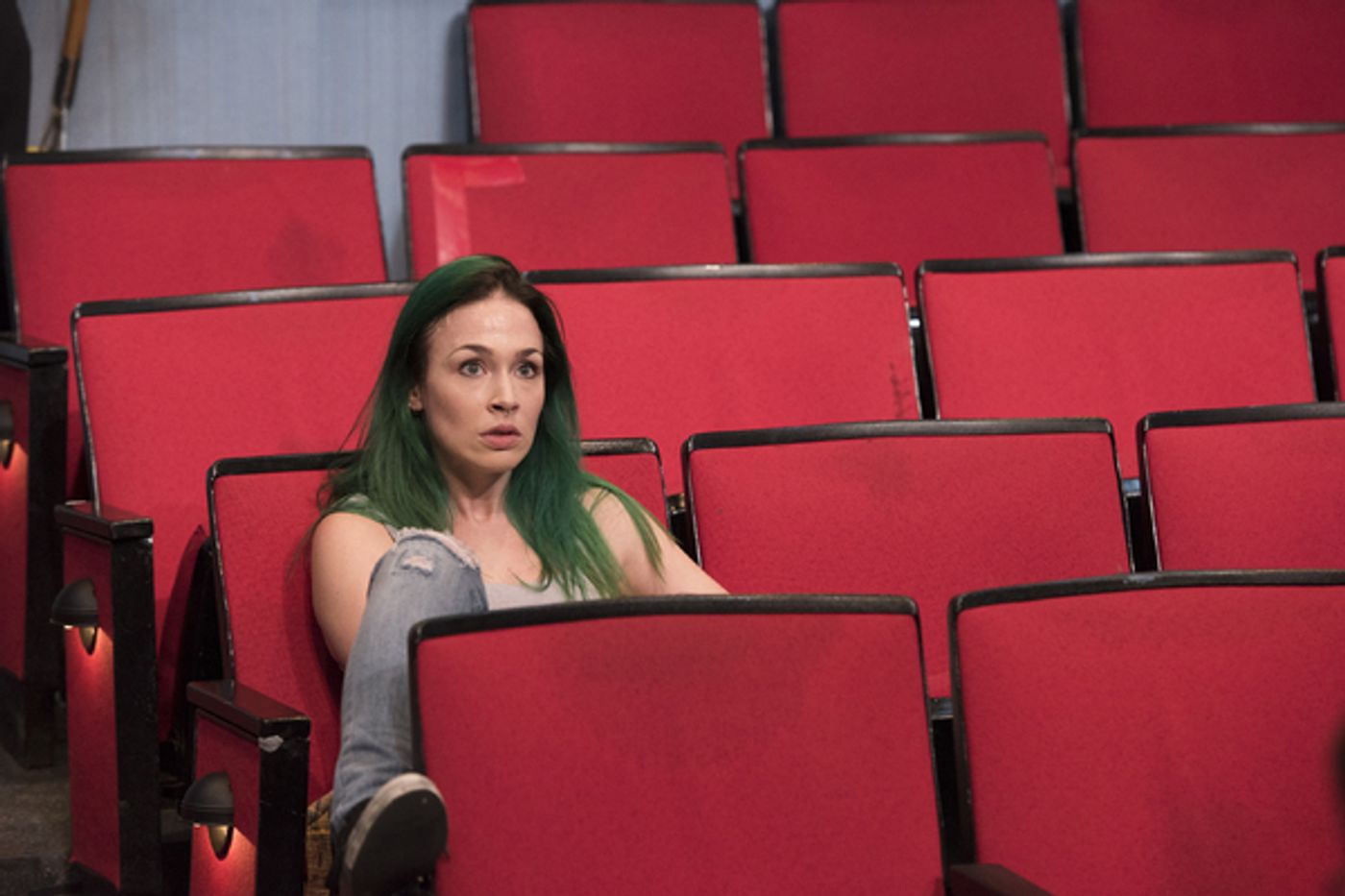 Photo Flash: First Look at THE FLICK at Signature Theatre  Image