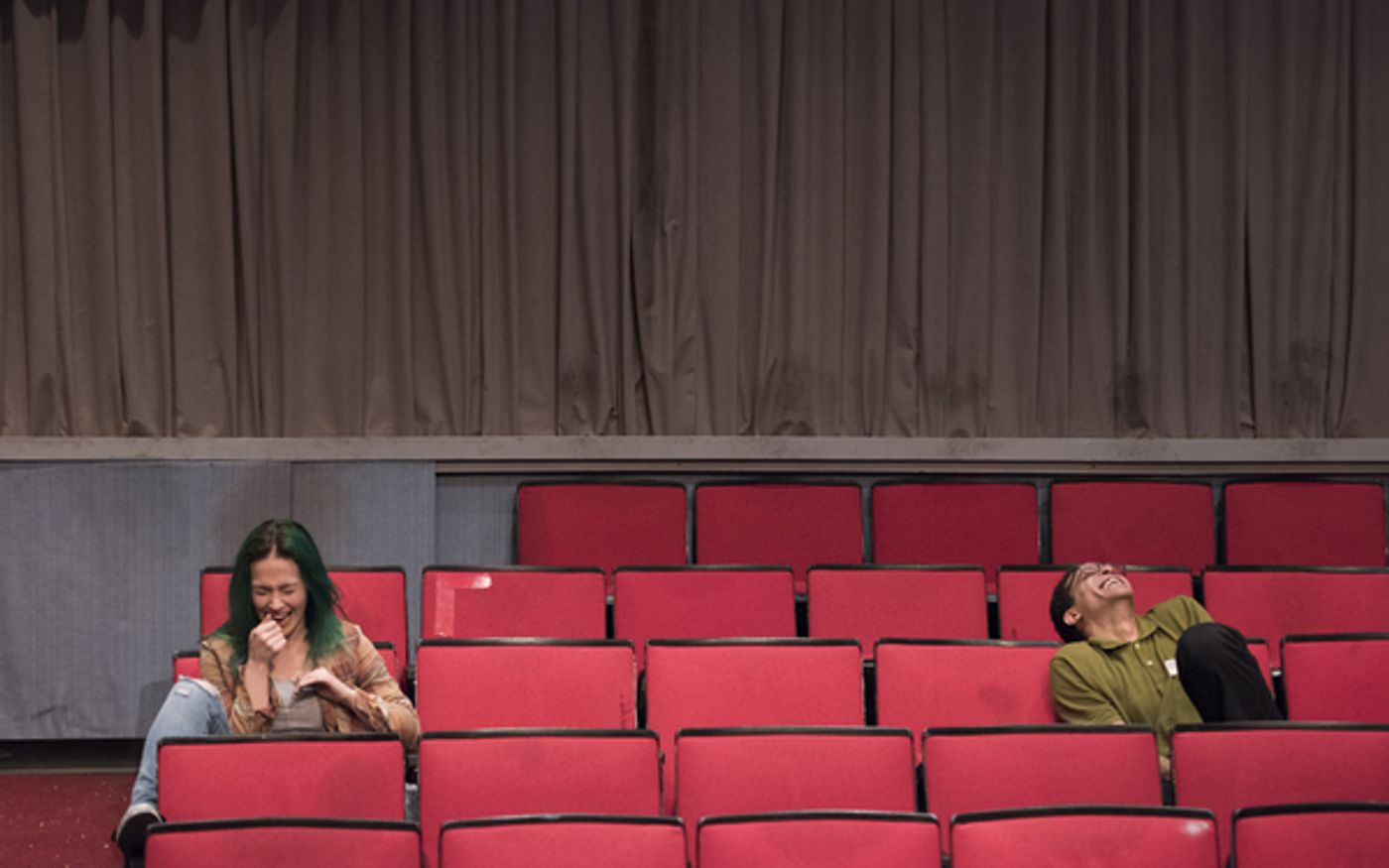 Photo Flash: First Look at THE FLICK at Signature Theatre  Image