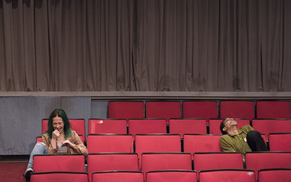 Laura C. Harris (Rose) and Thaddeus McCants (Avery) Photo