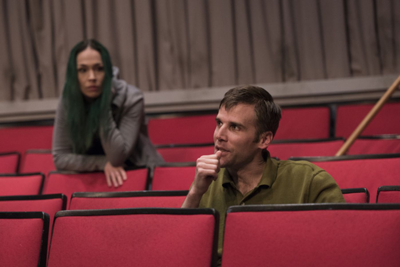 Photo Flash: First Look at THE FLICK at Signature Theatre  Image