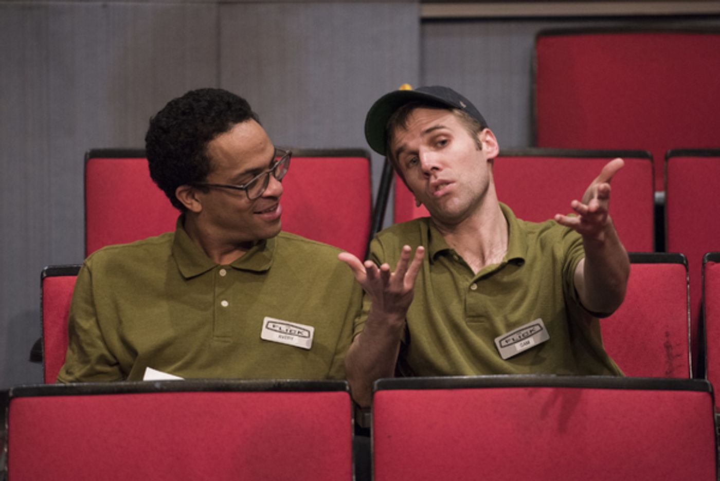 Photo Flash: First Look at THE FLICK at Signature Theatre  Image