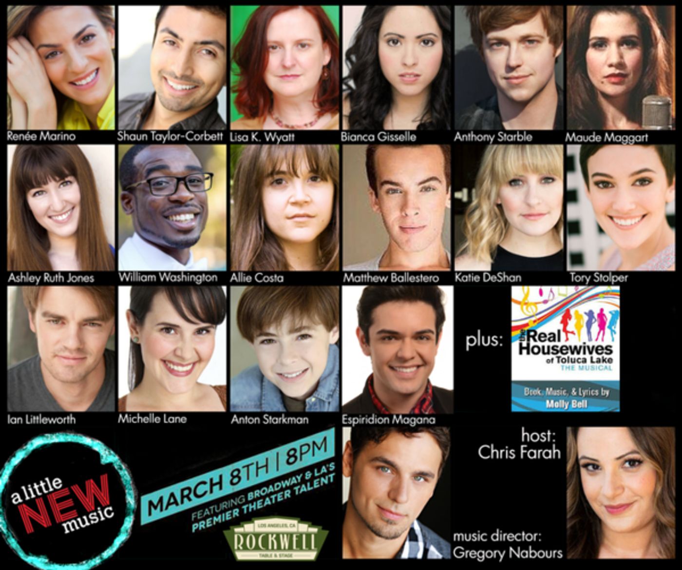 Photo Flash: In Rehearsal with A LITTLE NEW MUSIC, Returning to Rockwell This Week  Image