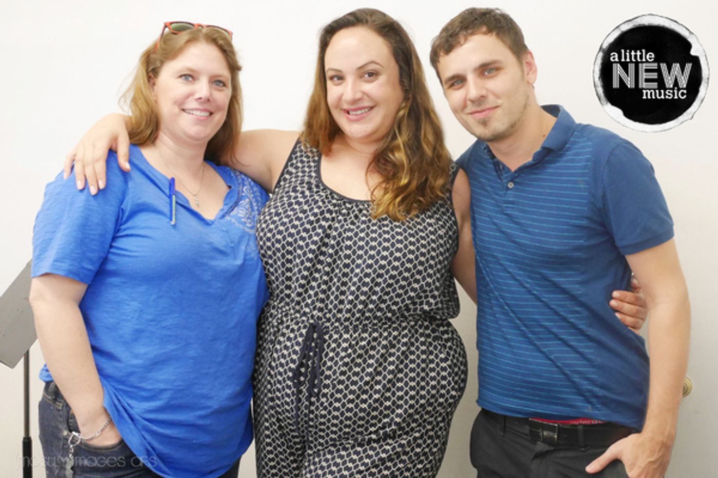 Photo Flash: In Rehearsal with A LITTLE NEW MUSIC, Returning to Rockwell This Week  Image