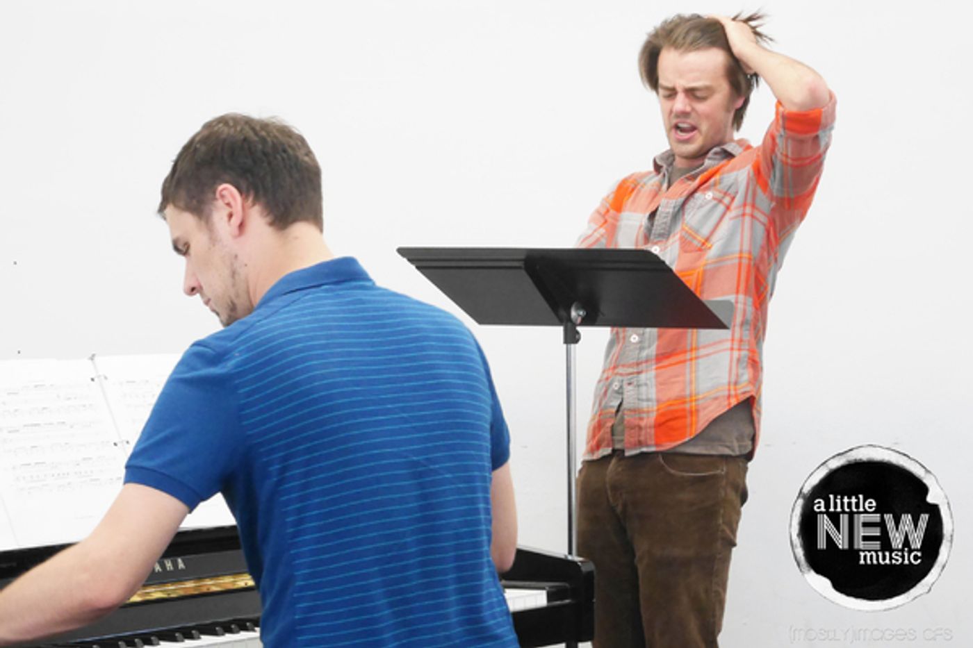 Photo Flash: In Rehearsal with A LITTLE NEW MUSIC, Returning to Rockwell This Week  Image